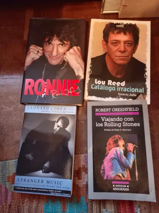Libros de música rock . Dylan, Stones, Bowie