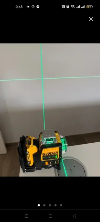 Nivel Láser 360° 12 Líneas 3 Lados