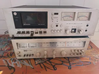 Dual C 819 Cassette Deck y Bettor RA-580 Amplifica
