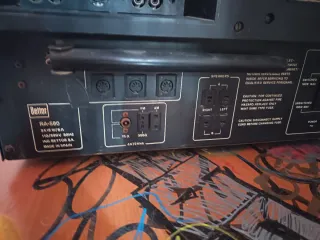 Dual C 819 Cassette Deck y Bettor RA-580 Amplifica