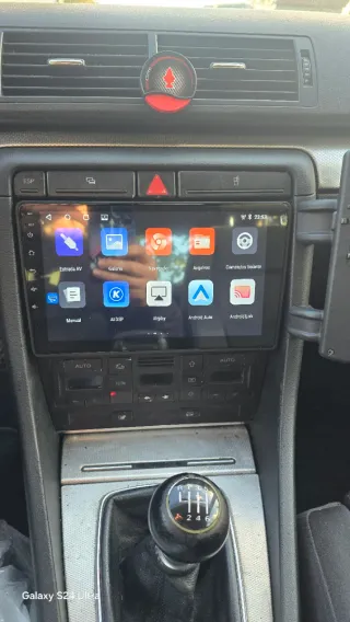 Rádio 4/64GB Audi A4 B6 B7 Android 14 (Novo)