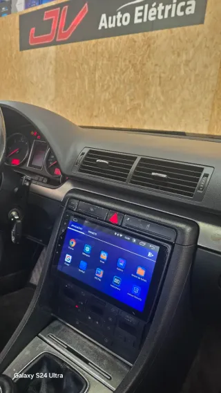 Rádio 4/64GB Audi A4 B6 B7 Android 14 (Novo)