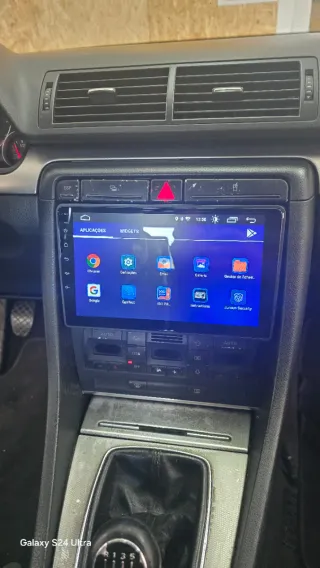 Rádio 4/64GB Audi A4 B6 B7 Android 14 (Novo)