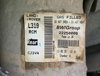 Land rover 1390590 balona lr038096 discovery tdv6