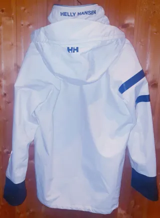 Chaqueta Helly Hansen Unisex Blanca y Azul