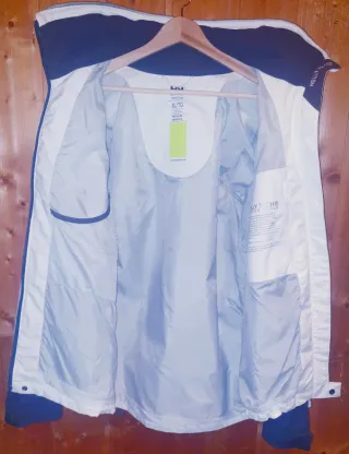 Chaqueta Helly Hansen Unisex Blanca y Azul