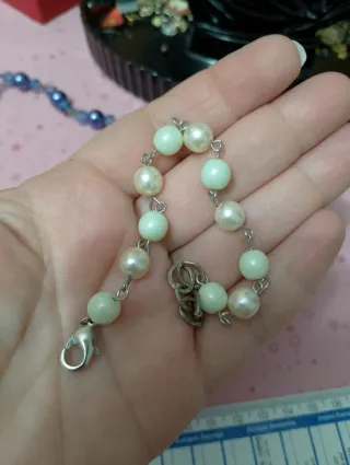 Bracciale vintage perle