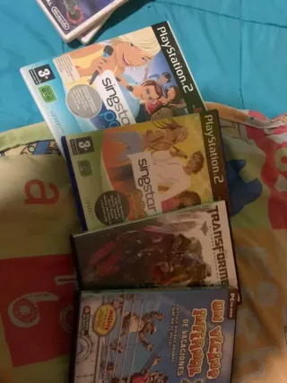 PlayStation 2 Singstar y Transformers