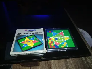 Juego Vintage Damas Chinas Magnéticas