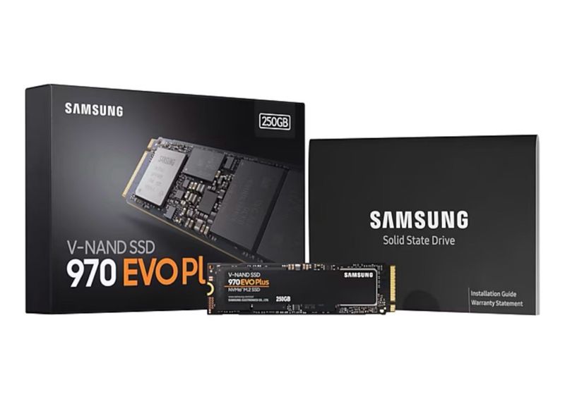 SSD Samsung 970 EVO Plus 250GB NVMe M.2 afbeelding 4