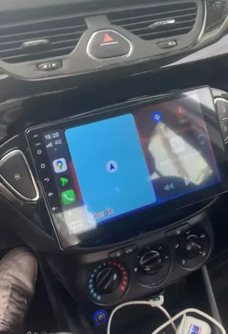 Rádio Opel Corsa E Android 14 com GPS (Novo)