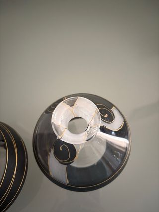 Set 2 Vasi Eleganti in Vetro