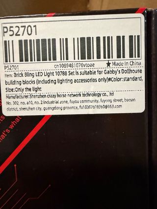 Kit Luces Lego Gaby Dollhouse 10788