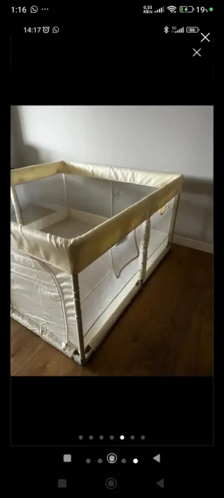 Parque infantil plegable