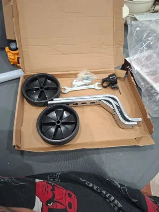 Ruedines estabilizadores para bicicleta infantil