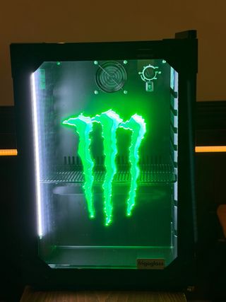 Nevera expositora Monster Energy grande