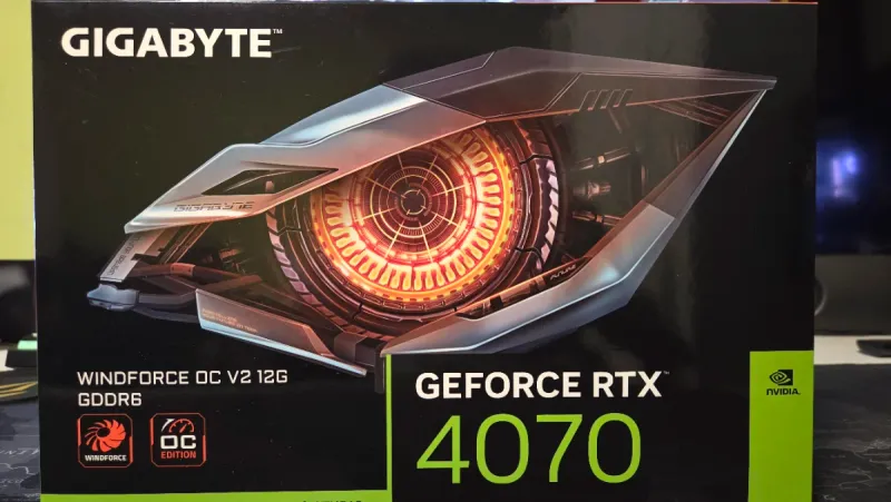 Tarjeta Gráfica Gigabyte RTX 4070 GDDR6