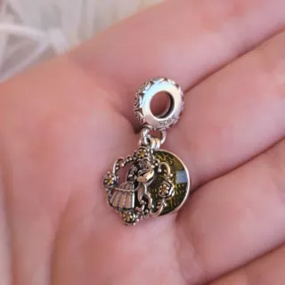 CHARM LA BELLA Y LA BESTIA COLGANTE BAILE