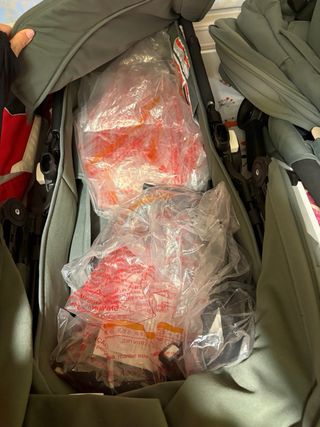 Carro Bugaboo Donkey 5 Gemelar Verde Militar