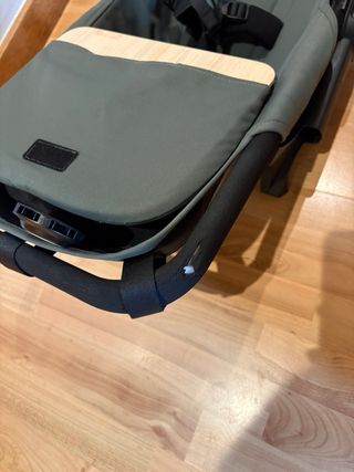 Carro Bugaboo Donkey 5 Gemelar Verde Militar