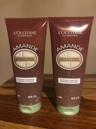 L'Occitane Amande Gel Duche Exfoliant 2x200ml
