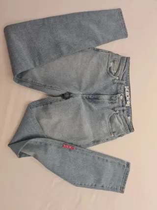 Pantalón Vaquero Off White Azul Hombre