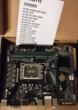 Placa Base Gigabyte H610M S2H V3 DDR4