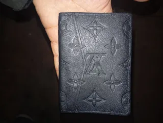Cartera Louis Vuitton Hombre Negra Original