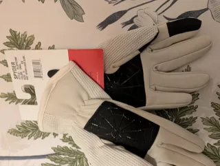 Guantes Spyder Mujer Crema Talla S