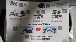 Casco Realidad Virtual Pimax Cristal Super.