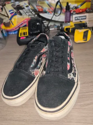 Zapatillas Vans Mujer Talla 38 Flores