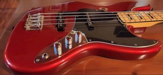 Fender Squier VM 70's Jazz Bass Rojo