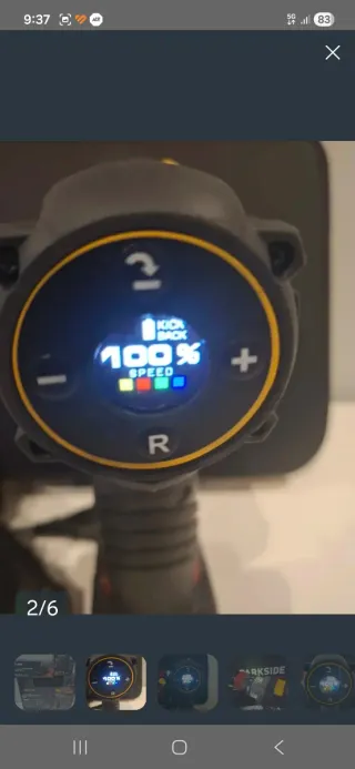 Taladro Atornillador Parkside 12V Performance 80Nm