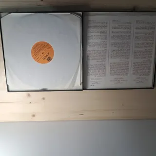 Box set 3 vinili musica classica Bach Opere per organo