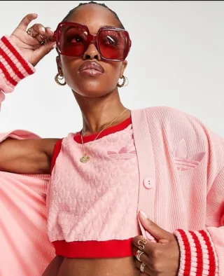 XXXS Chaleco Adidas Adicolor 70s Monogram Pink