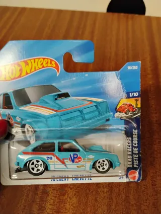 9 Coches Hot Wheels