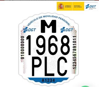 Matrícula para Patinetes Eléctricos