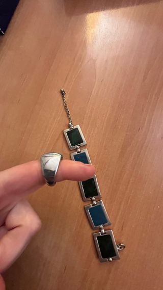 Lote Bijou Brigitte Anillo y Pulsera