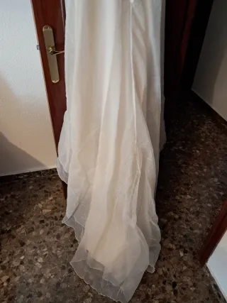 Vestido de Novia crudo Encaje