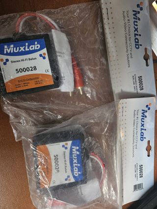 Muxlab 500028 Stereo Hi-Fi Balun (2 unidades)