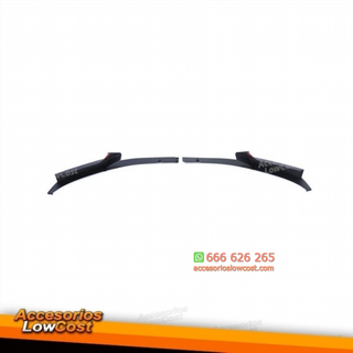 Spoiler delantero negro mate adecuado para BMW Se