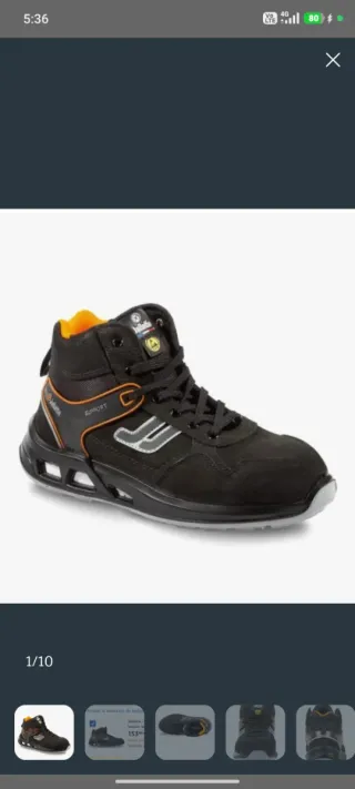 Botas seguridad Jallatte S3. ¡¡ 153€ en Amazon !!