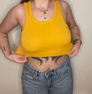 Camiseta sin mangas básica