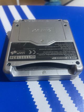 Game Boy Advance SP Plata