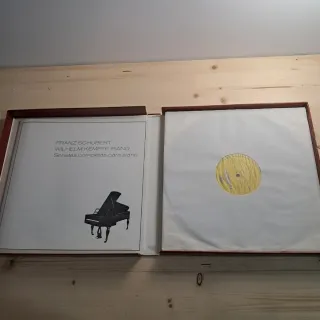 Box set 9 lps Schubert Sonatas Piano Wilhelm Kempf