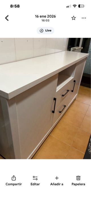 Aparador blanco Ikea