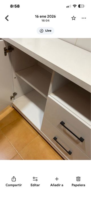 Aparador blanco Ikea