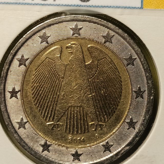 Moneda 2€ Alemania 2014 Error ME-28A