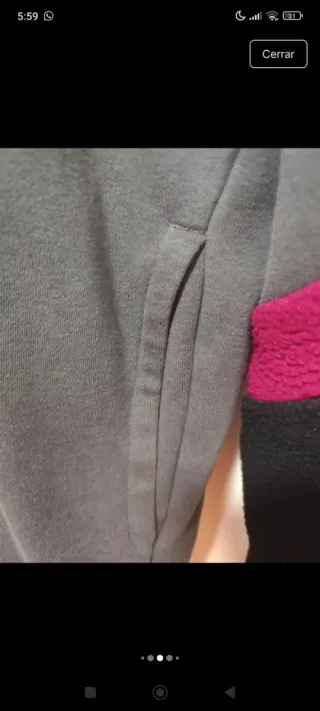 Chaqueta Adidas gris Talla L