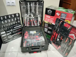 Maletín Herramientas 365 Piezas Nuevo Chrome vanad